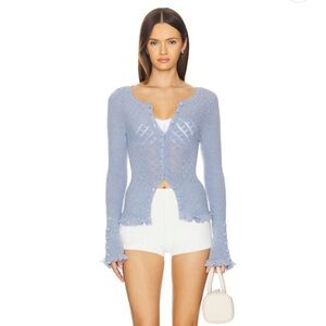 Revolve x love Cardigan Sweater in Peri